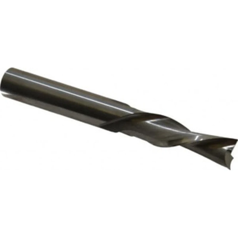 LMT Onsrud LP 3/8 Diam RH Solid Carbide 2-Flute Double Edge Downcut Spiral Router Bit Uncoated, 1-1/4 LOC, 3/8 Shank ...